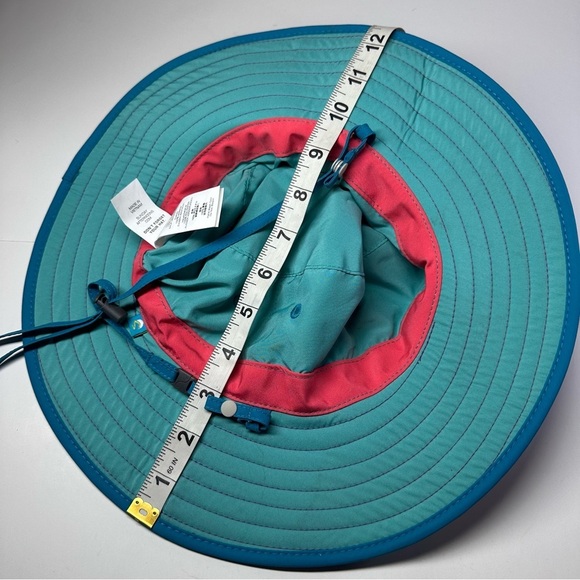 Sunday Afternoons Sun Hat Girls Spring Bliss Strap Pink Blue Floral UPF 50 NEW L - Picture 8 of 11